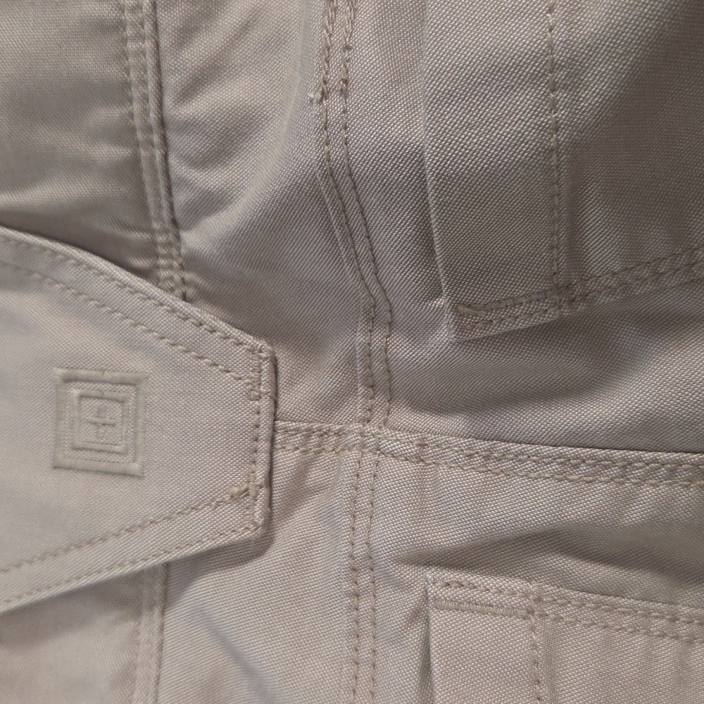 5.11 Tactical Men's Reg Fit Stretch Apex Khaki Cargo Pants 32x30 #74434 - Picture 13 of 16